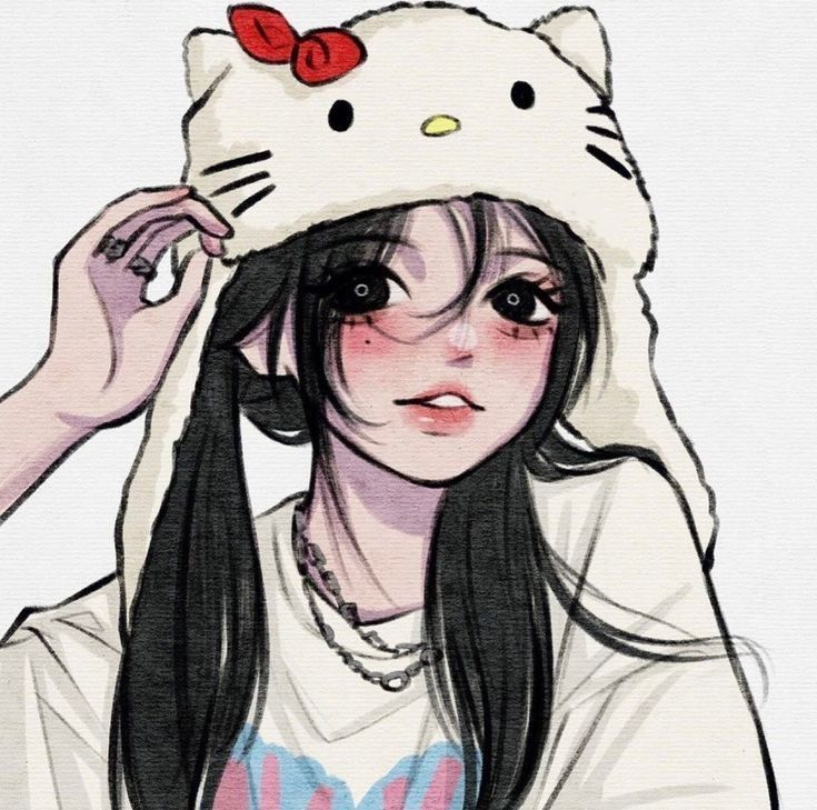 Cute Sanrio Pfp Girl
