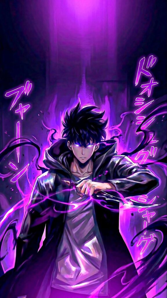 Solo leveling pfp purple