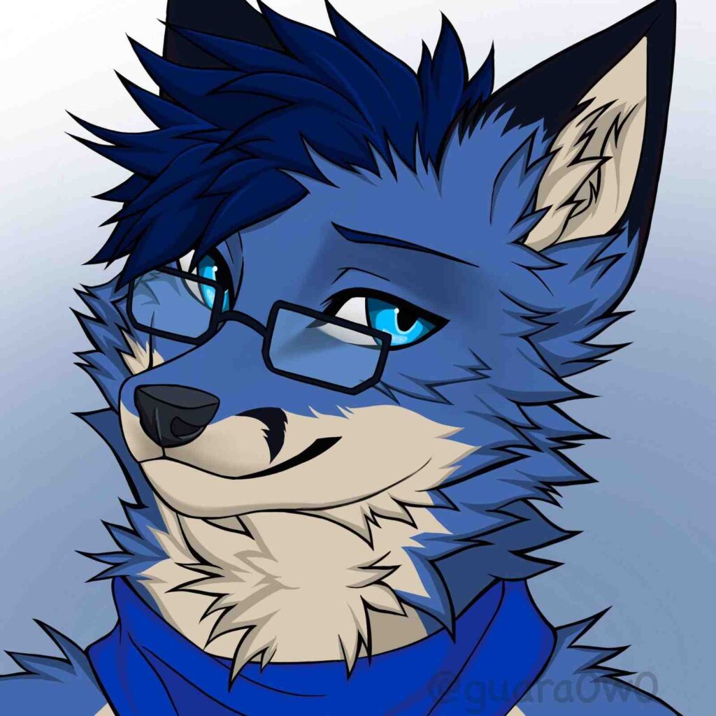 Blue Furry PFP