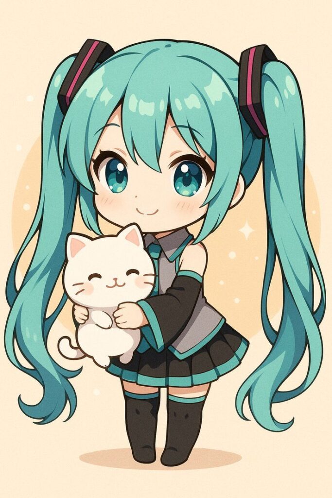 Miku PFP Chibi