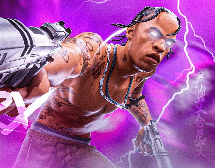 Travis Scott PFP Fortnite