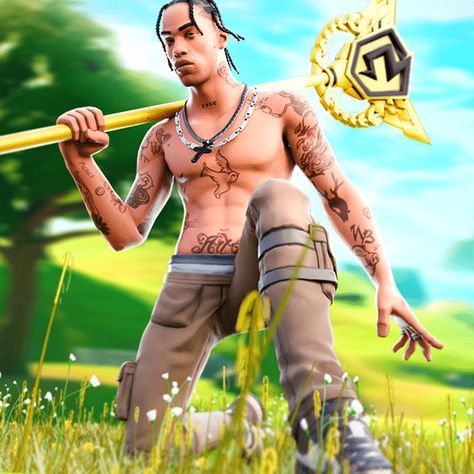Travis Scott Fortnite PFP