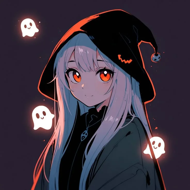 Halloween pfp anime