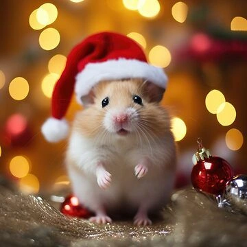 Hamster PFP Christmas