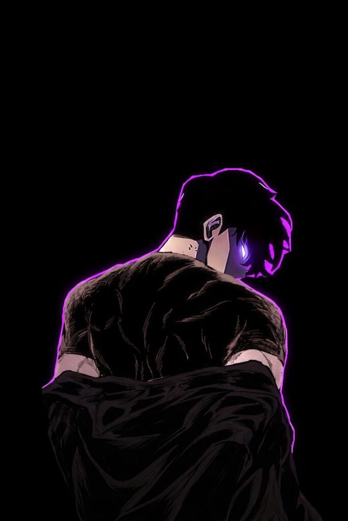 Solo leveling pfp purple