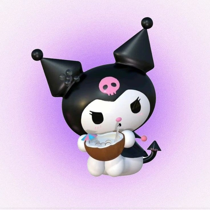 Kuromi PFP Black