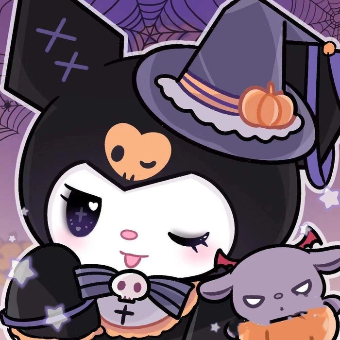 Kuromi PFP Black