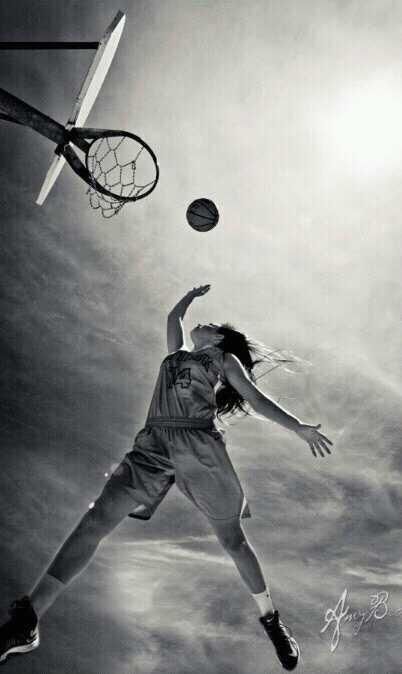 Basketball PFP Black and White