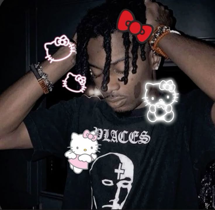 Ken carson pfp hello kitty