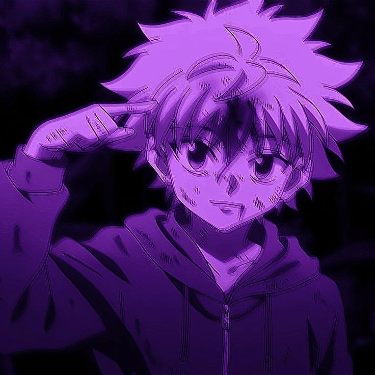 Purple PFP Anime