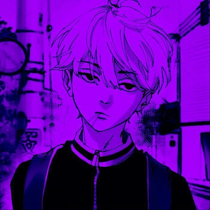 Purple PFP Anime