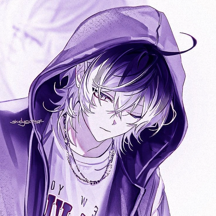 Purple PFP Boy