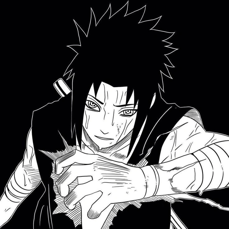 Sasuke PFP Manga