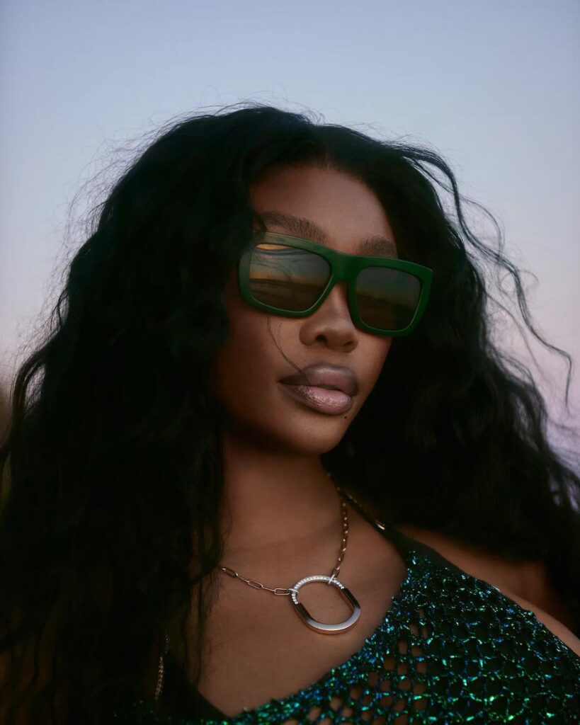 Sza PFP Soft Glam
