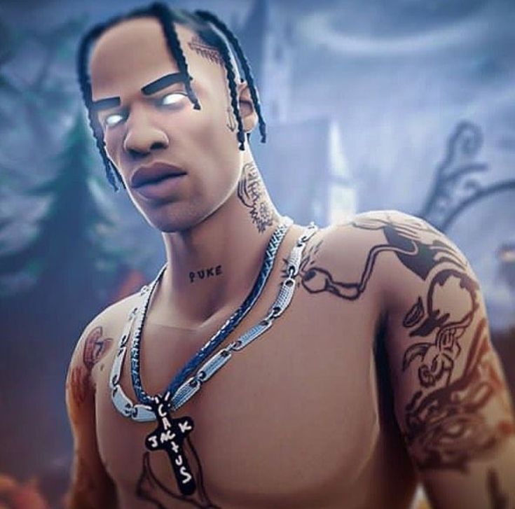 Travis Scott Fortnite PFP