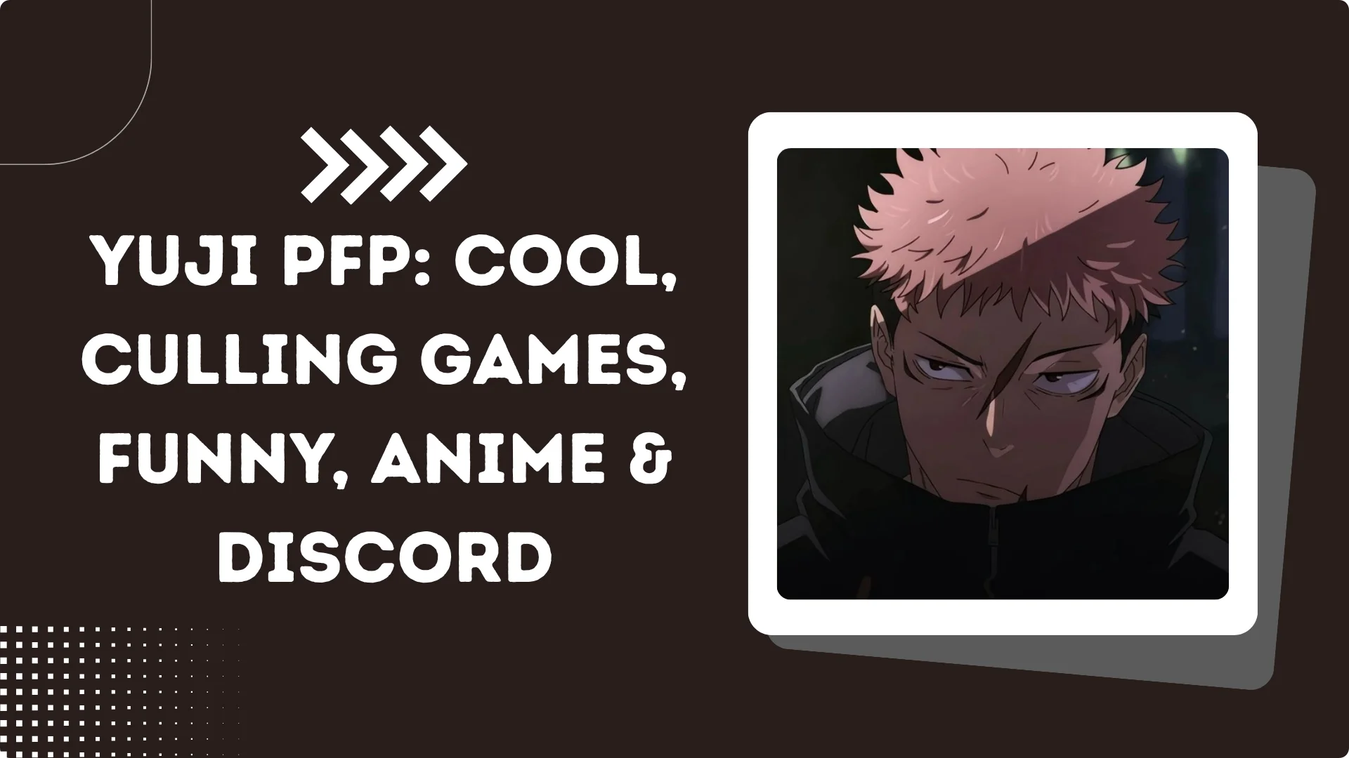 Yuji PFP