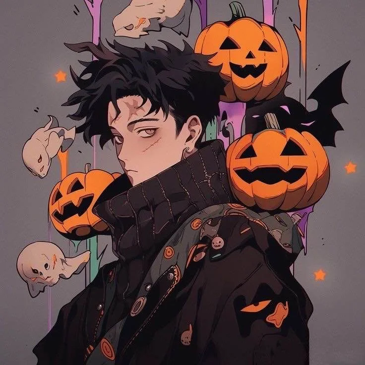 Halloween pfp anime
