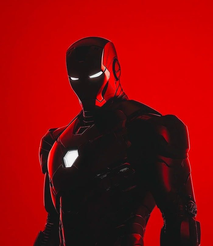 Red Aesthetic PFP Boy