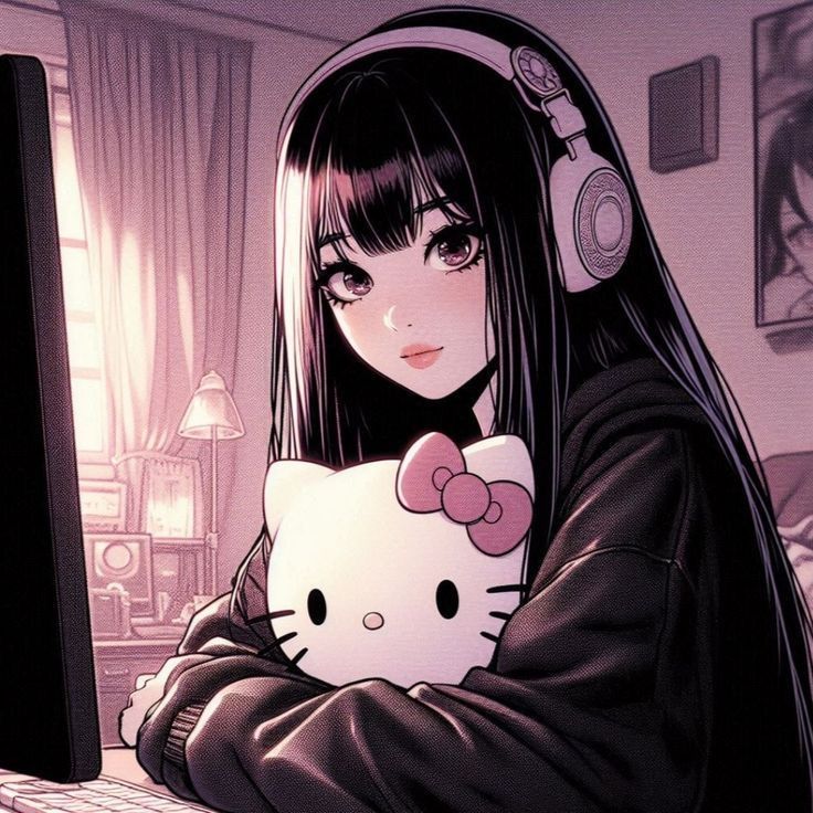 Cute Sanrio Pfp Girl