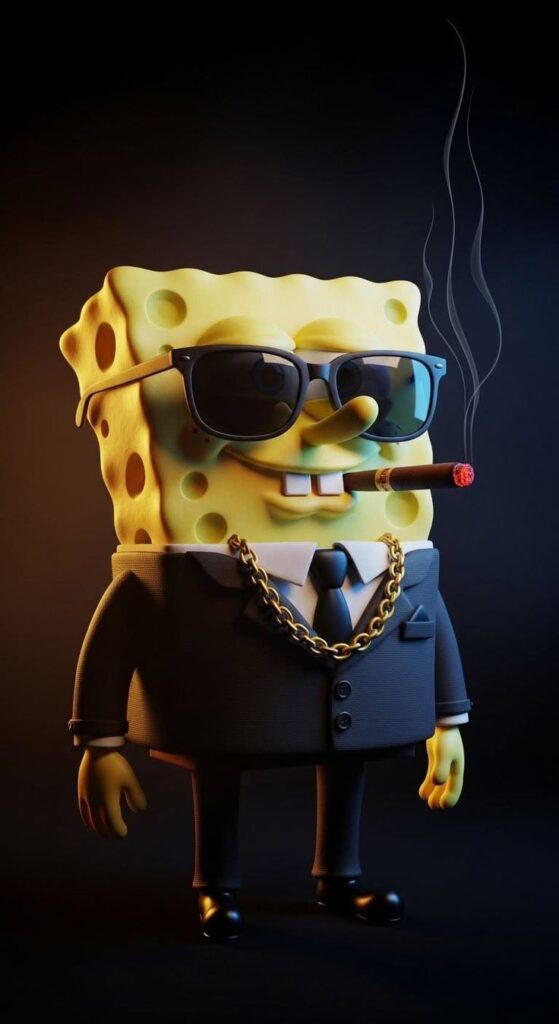 Spongebob pfp aesthetic