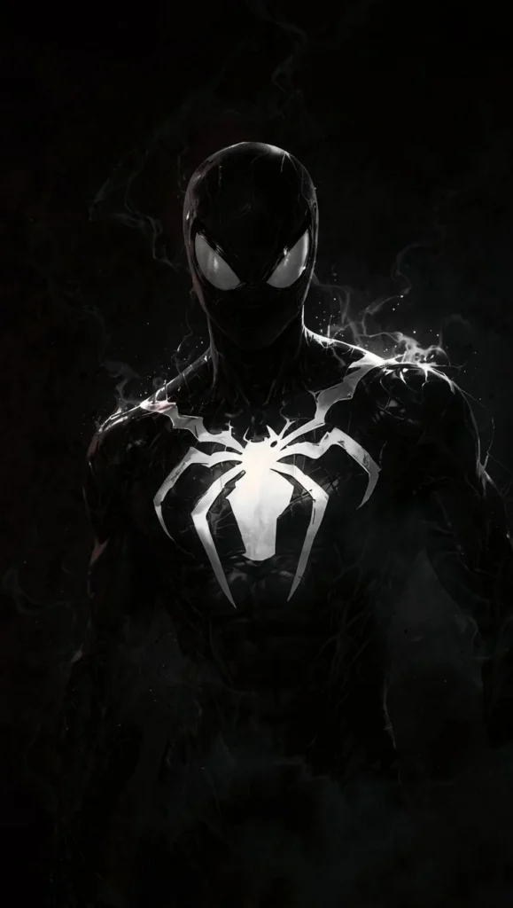 Symbiote spider man pfp