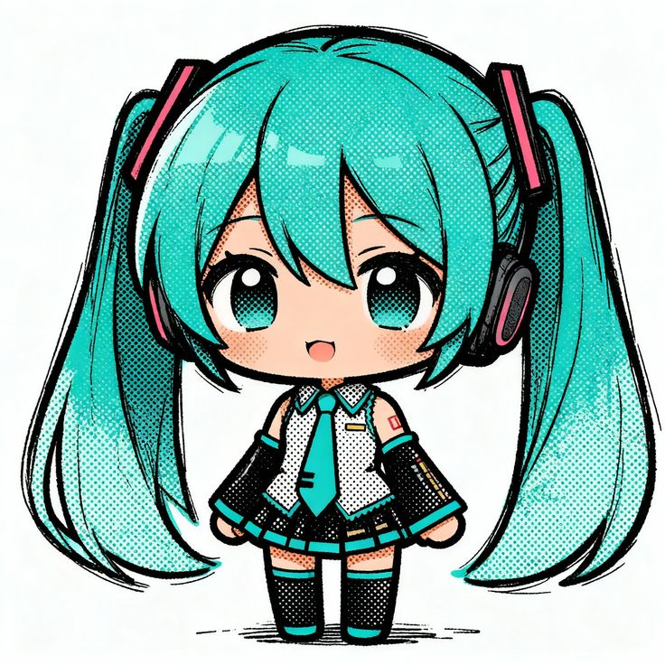 Miku PFP Chibi