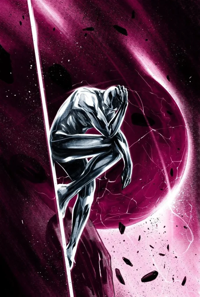 Pink silver surfer pfp