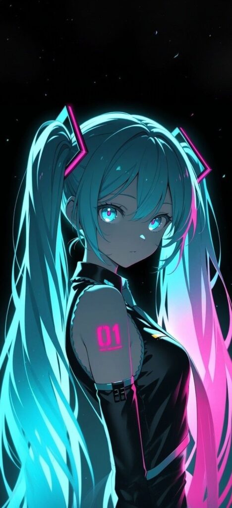 Miku PFP Dark