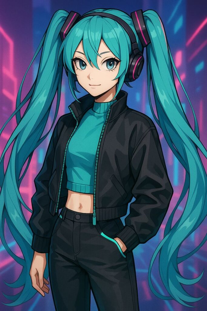 Miku PFP Dark