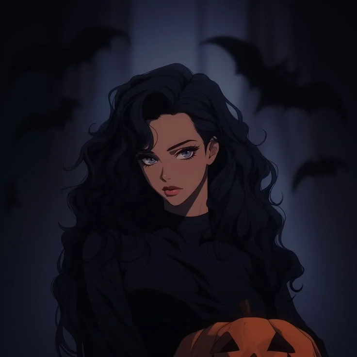 Halloween pfp girl