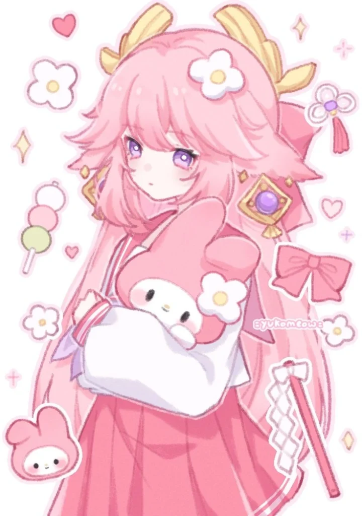 pink cinnamoroll pfp