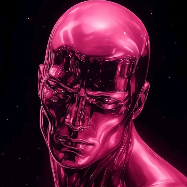 Pink silver surfer pfp