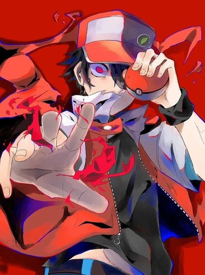 Red Aesthetic PFP Boy