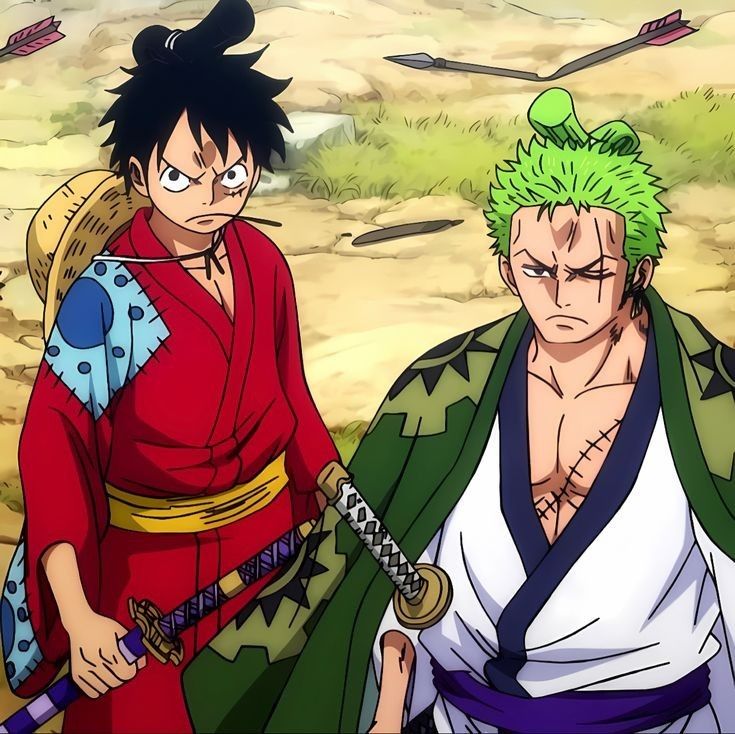 Luffy and Zoro PFP