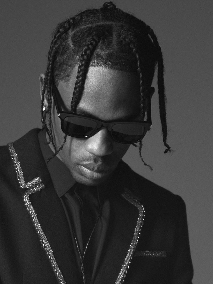 Travis Scott PFP Black And White