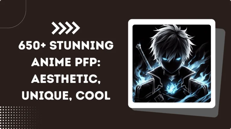 Stunning Anime PFP