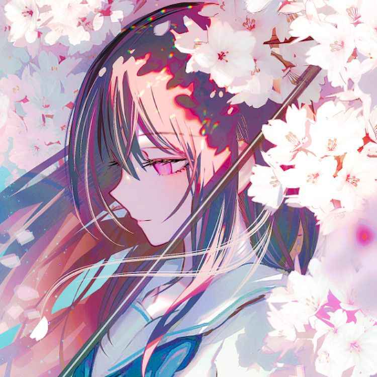 pink anime aesthetic dreamy vibes