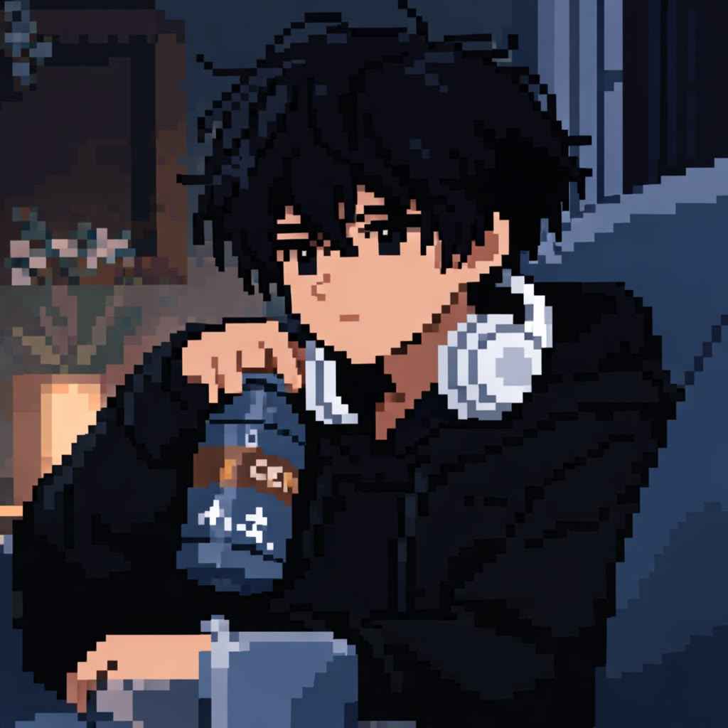 lofi anime aesthetic profile mood