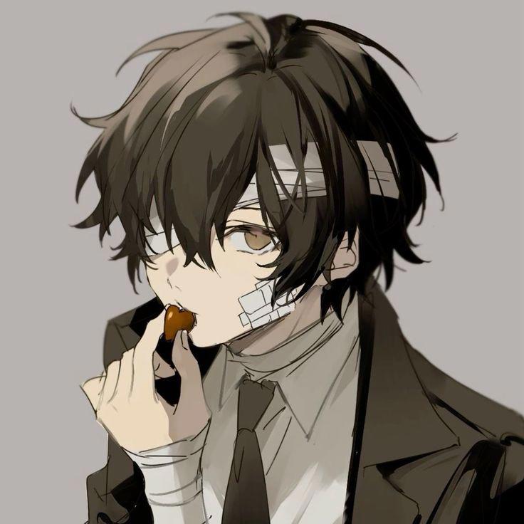 dazai osamu aesthetic anime pfp