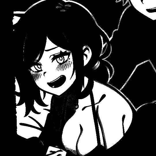 Minimal gif pfp black tone