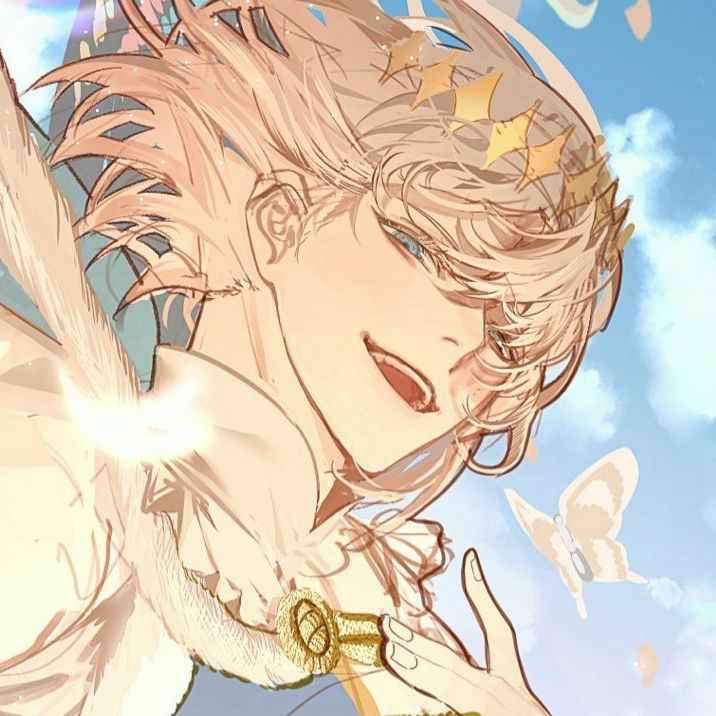 Celestial themed bold pfp idea