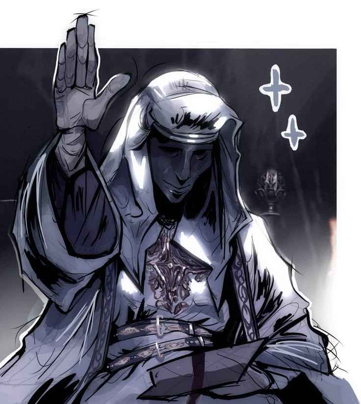 Legendary god themed avatar style