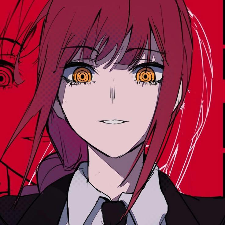 makima chainsaw man aesthetic pfp