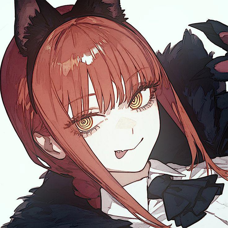 makima soft expression profile pic