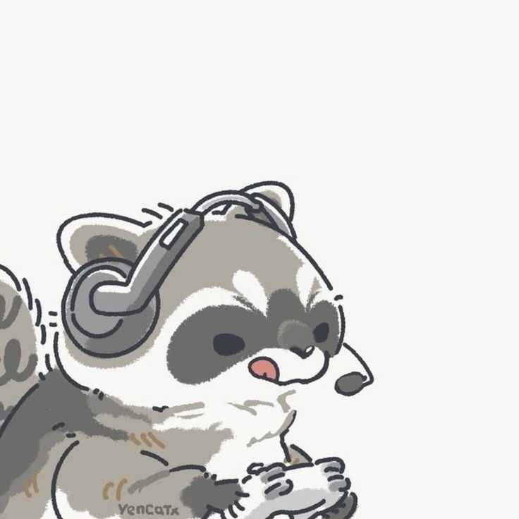 Raccoon hiding behind leaves