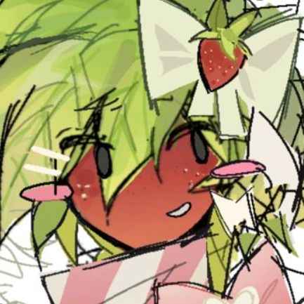 Nature vibe avatar soft green