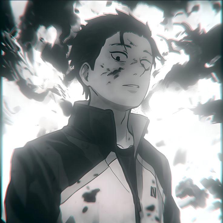 subaru serious expression profile pic